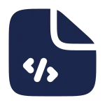 Code File SVG Icon